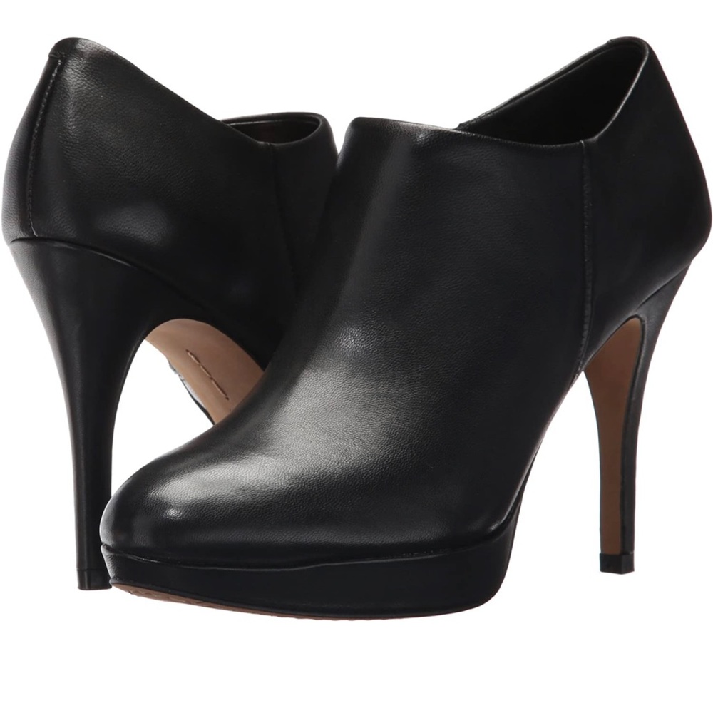 Vince Camuto Black Elvin Stiletto Booties